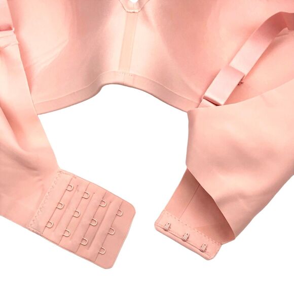 NEW Tommy John Comfort Smoothing Lightly Lined Wireless Bra 38C Peachskin Pink - Picture 4 of 8